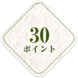 30ポイント