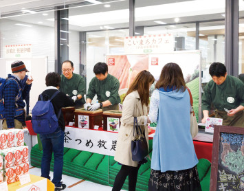 出店の様子